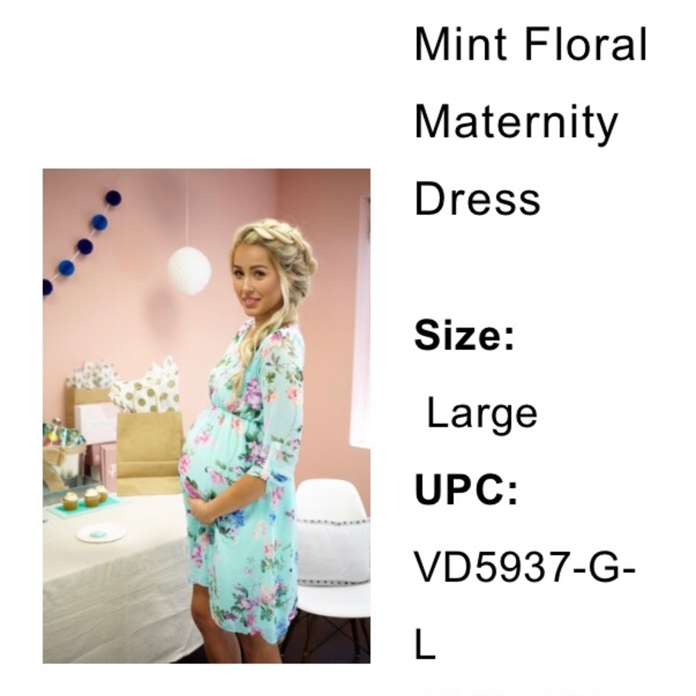 PInkBlush Maternity Dress